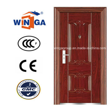 Gute Qualität Sicherheit Metall Außen Eisen Eisen Tür (WS-98)